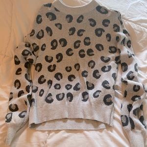 Abercrombie & Fitch Leopard Sweater